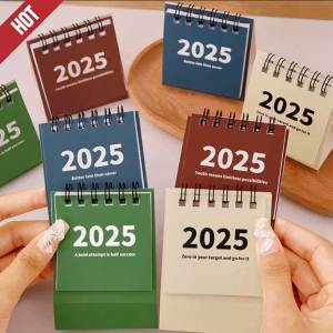 Polocat 🔥Hot Sale 2026 Mini Simple Desk Calendar Portable Pocket Daily Planning Calendar New Year Gift (In stock)
