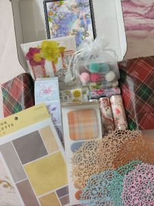 Fairy Lights Journal - READY STOCK/ Lucky Box for art journaling/ scrapbook deco