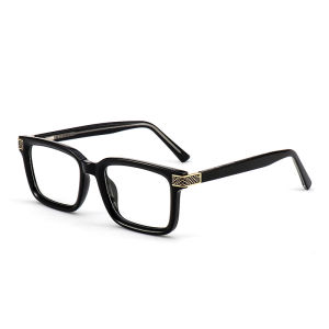 Chaoku | Vintage Black Frame Prescription Glasses