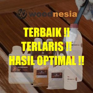 Poles Pewarna Kayu 250 ML Woodnesia: Poles Kayu Jati, Mahoni & Walnut