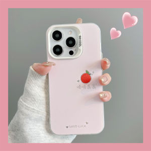 iPhone 17 Case Womens Simple Cute Silicone Shell Apple 16ProMax Good Luck Design Compatible with Huawei Xiaomi Air Soft Shell