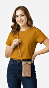 (COD) LIMITED EDITION Tas Selempang hp rajut / Pouch hp rajut / Dompet HP Rajut Handmade