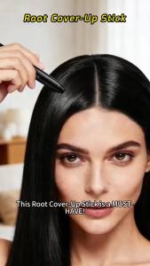Black Brown One-Time Hair Dye Pen Instant Gray Root Coverage Hair Color Cream Stick Penicl Fast Temporary Cover Up White Hair