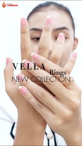 Cincin Emas Asli 10 Karat Vella J5 Ismoyo