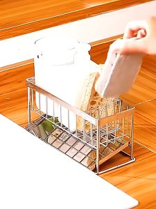 Giá Để Đồ Rửa Chén Bát JYoohome inox 304 chống rỉ Kệ Đựng Đồ Bồn Rửa Bát Tiện Lợi Kèm Khay Hứng Nước