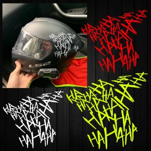 HAHAHA Reflective Motorcycle Stickers Moto Body Helmet Windshield Accessories Decals for Yamaha MT07 R7 Tenere 700 XMAX MT09 FZ6
