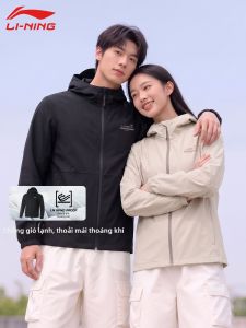 Li-Ning | Áo Khoác Nón Chống Gió Thoáng Khí thoải mái cho Mùa Thu Thể Thao Dạo Phố