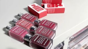 Herorange light exposed glass water gloss lip glaze mirro long lasting lip