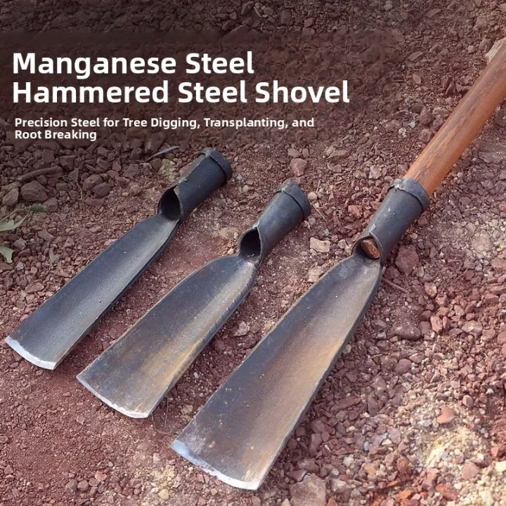 Thickened Forged Tree Shovel Pit Digging Goddess Outdoor Garden Tool ...