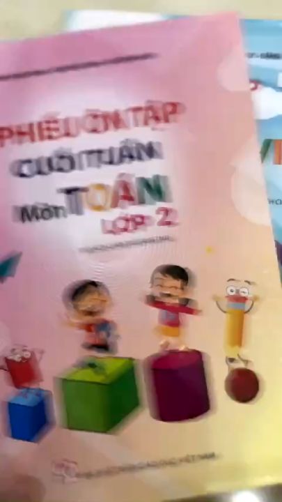 Sách - Phiếu ôn tập cuối tuần môn Toán Lớp 2 - Chân Trời Sáng Tạo - GDMN