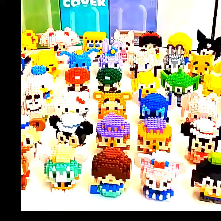 Kuromi My Melody Mini Building Blocks Linabell Nano Blocks Cute - Main Image