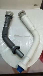 xi phông chậu rửa mặt Lavabo loại đẹp đầu inox dày dặn ko gỉ dễ dàng lắp đặt