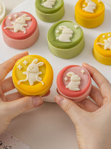 แม่พิมพ์อบขนมรูปกระต่ายผักชีปลวก 50 กรัม ทรงหัตถกรรม พิมพ์แบบอิมพีเรียล อบขนมครึ่งแข็งแบบมือใหม่ในบ้าน