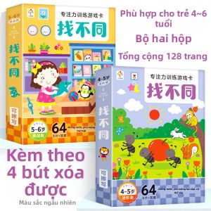 FANMIAO | Bộ Thẻ Giáo Dục Tăng Cường Tập Trung Suy Nghĩ