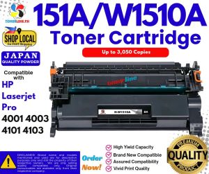 W1510A/W1510A 151A 151X Toner Cartridge Compatible HP  LaserJet Pro 4001 4003 4101 4103