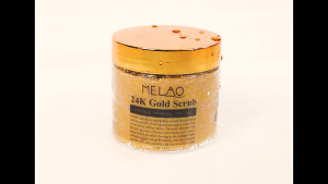 MELAO 24K Gold Scrub Exfoliating and Moisturizing Body Scrub (250g)
