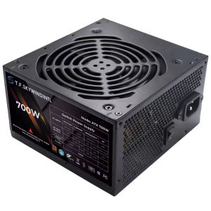 700W 110V 220V ATX PSU RGB แหล่งจ่ายไฟสําหรับเล่นเกมแรงดันไฟฟ้าเต็มรูปแบบ Active PFC สําหรับ Desktop PC Server สําหรับ BTC PC Gamer แหล่งจ่ายไฟ