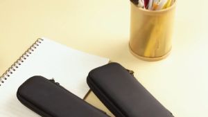 1pcs Black Eva Hard Shell Stylus Pen Pencil Case Holder Protective Carrying Box