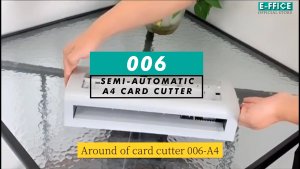 Effice Depot - Valuescan 006 Semi-Automatic A4 Card Cutter / Business Card Cutter / Mesin A4 Memotong Kad