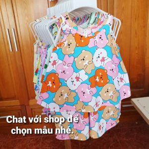Bộ đùi bé gái Size 6 (16-17kg) Tole/lanh 2 da loại 1. Được chọn mẫu. Sản xuất trực tiếp. Phom rộng rãi mềm mát
