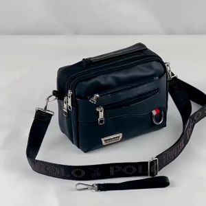 Tas Tiga Fungsi | Hand Bag Tas Selempang Tas Ikat Pinggang Bahan Ballon Waterproof Merk Polo Amstar