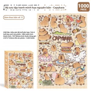 AIPUZZLE | Bộ Đồ Chơi Ghép Hình Giảm Stress Chủ Đề Mèo 1000 Miếng