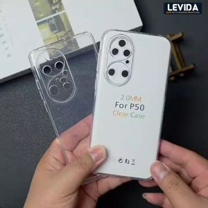 Case Huawei P50 & P50 Pro Premium Softcase Clear 2.0mm Case Bening Huawei P50 Huawei P50 Pro