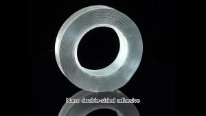 Others | Double-sided Adhesive Nano Tape 1-5M Reusable No Trace Waterproof Ultra-strong Wall Tape Strip Clear Mounting Tape
