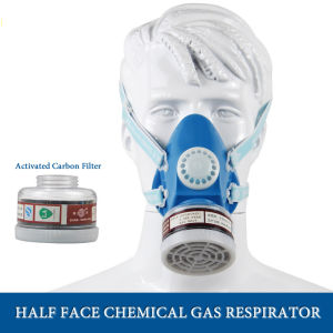Half Face Dust Gas Mask Soft Rubber Chemical Respirator RD40 Filter For Industrial Pesticide Spraying Painting Organic Vapor