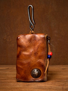 Mantime | Hand-Rubbed Top Grain Leather Accessory Pouch