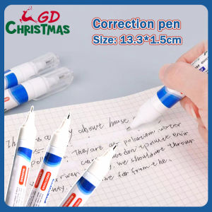 GD Christmas 1PCS correction pen school supplies Pen type portable correction fluid quick drying correction fluid