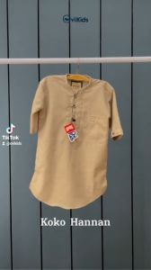 Baju Kurta Budak Lelaki Lengan Pendek Kurta Kids Plain Kurta Boy Kids Clothes T-shirt Kemeja