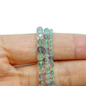 ลูกปัดคริสตัลฟอสซิลสีเขียวขนาดเล็กสำหรับทำเครื่องประดับ DIY ลูกปัดกลมสำหรับสร้อยข้อมือ สร้อยคอ ต่างหู ลูกปัดสีเขียวฟอสซิล