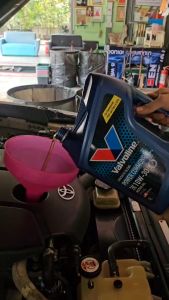 ชุด น้ำมันเครื่องดีเซล วีโก้ รีโว่ ฟอร์จูนเนอร์  ตู้ D4D วาโวลีน พาวเวอร์ คอมมอนเรล 10W-30 ขนาด 7 ลิตร พร้อมกรองเครื่องและแหวน# Valvoline Power Commonrai