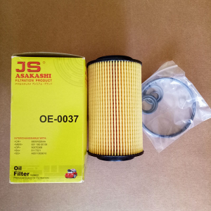 Lọc nhớt Mercedes-Benz C300 2009-2018 mã OE0037 của JS Asakashi Nhật Bản