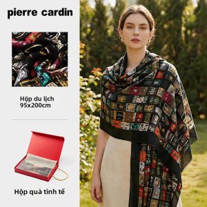 Pierre Cardin | Khăn Quàng Cổ Mỏng Ấm Trong Nhà Chống Tia UV