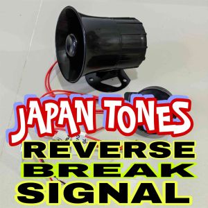 BACKHORN JAPAN TONES FOR REVERSE BRAKE SIGNAL 12 volts and 24 volts EASY INSTALL