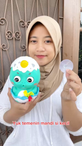 Mainan Anak 8305 DINOSAUR WATER TOYS BATHING Mainan Pancuran Dino Baby Shower Toy Water Play Dinding