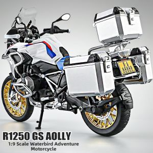 Simulation Collection Alloy Motorcycle Model Toy Car