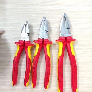 Kìm đa năng cách điện 1000V KNIPEX 02 06 180 / 02 06 200 / 02 06 225 – chính hãng Đức chuẩn VDE cho thợ điện chuyên nghiệp