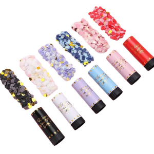 YoPo Colored Twisting Wedding Party Poppers/Confetti Party Supplies Hand-held Small Salute
