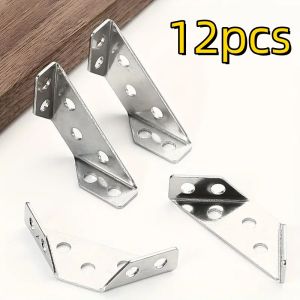 12/21/32pcs Corner bracket fasteners furniture corner bracket connector cabinets wooden tables and chairs fixed corner code