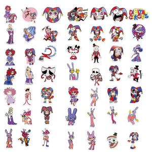 Magic Circus Graffiti Stickers Waterproof Childrens Stationery Box Notebook Luggage Waterproof Decal Paper Products