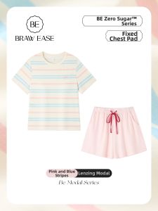 BE | Bamboo Modal Cotton Womens Pajamas Set Summer
