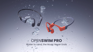 Shokz S710 OpenSwim Pro IP68 waterproof rating | Open-ear design for safety | Bluetooth + MP3 dual modes | 32GB storage for MP3 游泳专用强防水