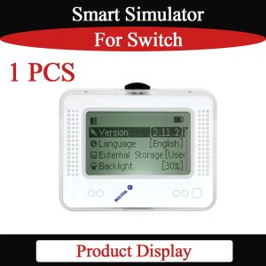 1/2/4/10PCS AMB Pixl Chargeable Intelligent Simulator For Switch Blt-Compatible NFC Smart Simulator NFC For WII U/3DS Accessory