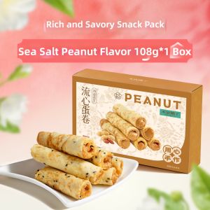 BENGONGELE | Salty Crispy Hazelnut Chocolate Lava Egg Roll