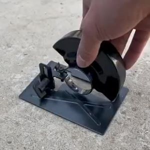 ZC Universal Angle Grinder Holder Bracket Adjustable Metal Cutting Base Protection Cover for Wood and Metal