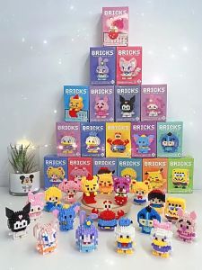 Disney cartoon Mini series is super cute and compatible with Lego building blocks boys and girls gifts DIY educational toys ornaments small figure collectible
