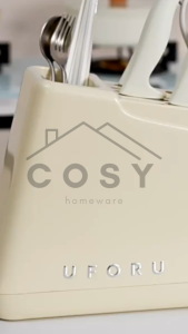 COSY Tempat Penyimpanan Pisau Dapur Karakter Lucu / Tempat Peralatan Makan Pisau Ada Tirisan Air Estetik Lucu Kualitas Tinggi / Rak Pisau Sendok Garpu Sumpit